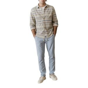 Marine Layer Saturday Stretch Beach Pant Light Blue XL